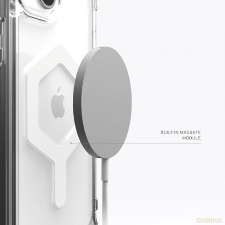 Etui UAG Plyo MagSafe do iPhone 15 Plus - przezroczysto-białe