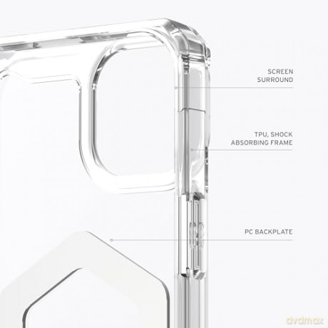 Etui UAG Plyo MagSafe do iPhone 15 Plus - przezroczysto-białe