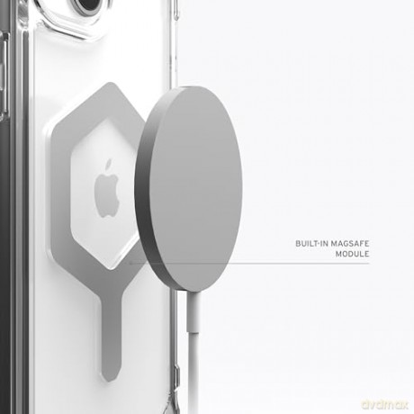 Etui UAG Plyo MagSafe do iPhone 15 Plus - przezroczysto-srebrne