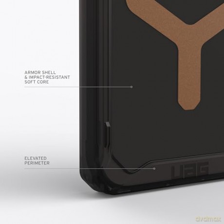 Etui UAG Plyo MagSafe do iPhone 15 Pro - czarno-brązowe