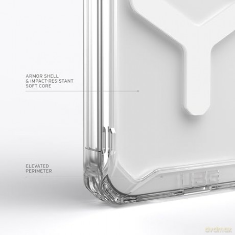 Etui UAG Plyo MagSafe do iPhone 15 Pro - przezroczysto-białe