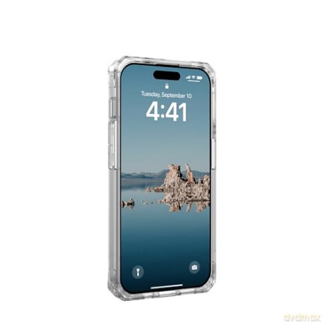 Etui UAG Plyo MagSafe do iPhone 15 Pro - przezroczysto-srebrne