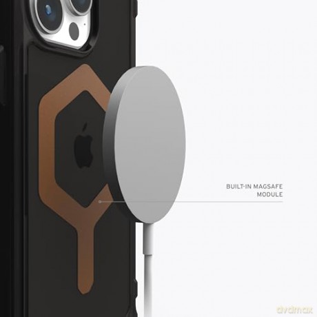 Etui UAG Plyo MagSafe do iPhone 15 Pro Max - czarno-brązowe