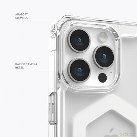 Etui UAG Plyo MagSafe do iPhone 15 Pro Max - przezroczysto-białe