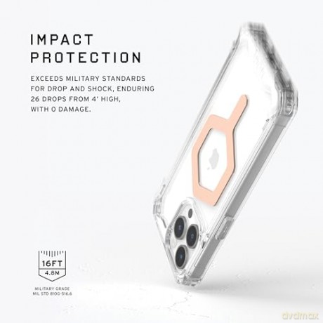Etui UAG Plyo MagSafe do iPhone 15 Pro Max - przezroczysto-perłowe