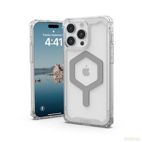 Etui UAG Plyo MagSafe do iPhone 15 Pro Max - przezroczysto-srebrne