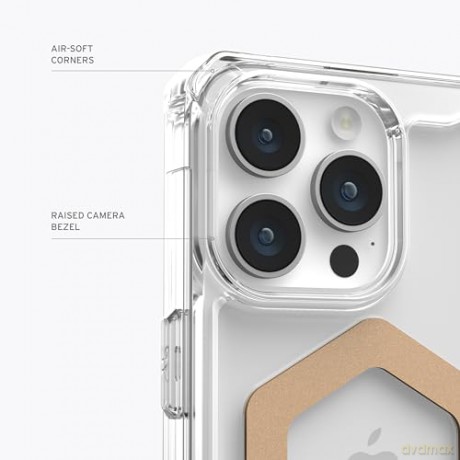 Etui UAG Plyo MagSafe do iPhone 15 Pro Max - przezroczysto-złote