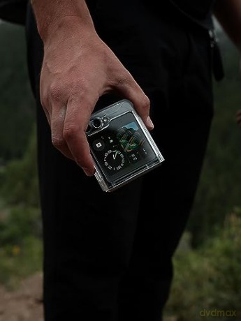 Etui UAG Plyo Pro z modułem magnetycznym do Samsung Galaxy Flip 5 - przezroczysto-szare