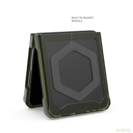 Etui UAG Plyo Pro z modułem magnetycznym do Samsung Galaxy Flip 5 z wbudowanym modułem magnetycznym - zielono-szare