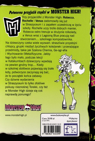 Przyjaciółki i niezła heca Monster High - Gitty Daneshvari [KSIĄŻKA]