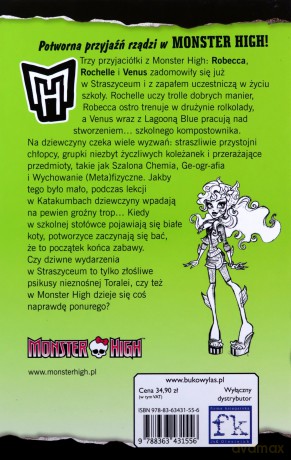 Przyjaciółki i niezła heca Monster High - Gitty Daneshvari [KSIĄŻKA]