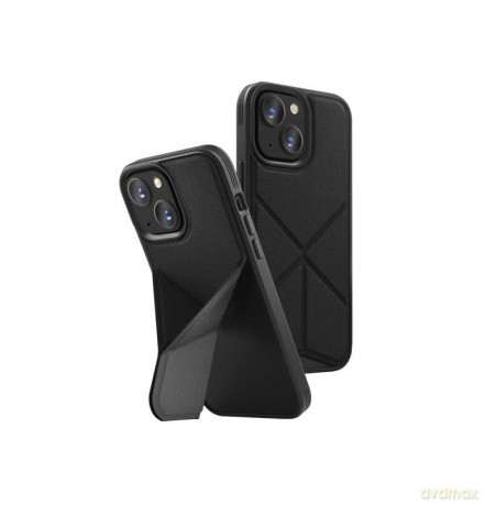 Etui Uniq Transforma Magclick Charging na iPhone 14 - czarne