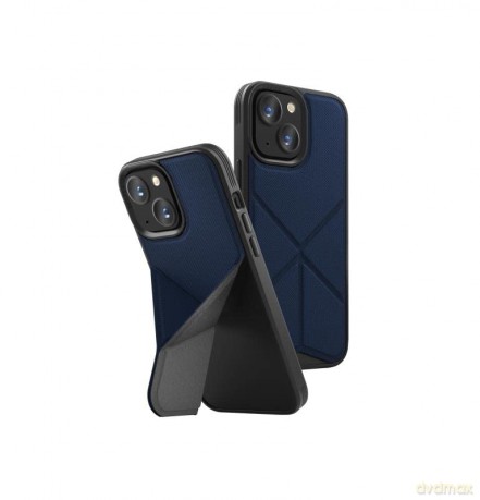 Etui Uniq Transforma Magclick Charging na iPhone 14 - niebieskie