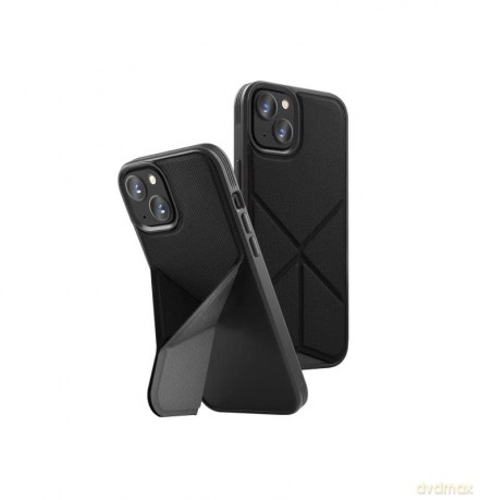 Etui Uniq Transforma Magclick Charging na iPhone 14 Plus - czarne