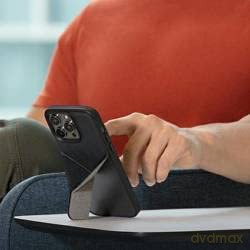 Etui Uniq Transforma Magclick Charging na iPhone 14 Pro - niebieskie