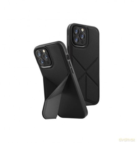 Etui Uniq Transforma Magclick Charging na iPhone 14 Pro Max - czarne