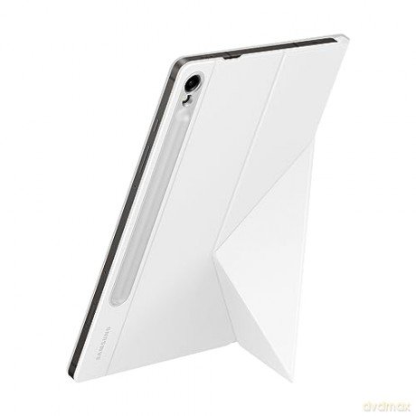 Etui z klapką i podstawką do Samsung Galaxy Tab S9 Smart Book Cover - białe