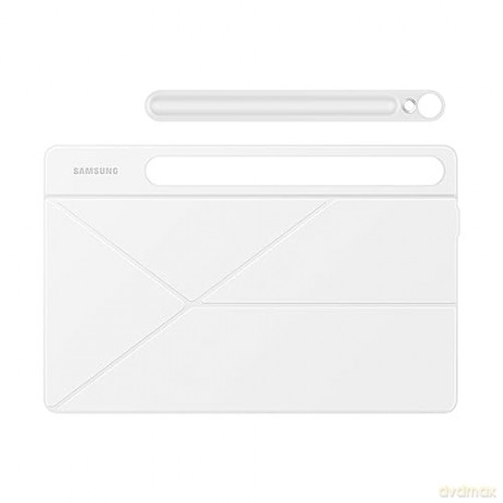 Etui z klapką i podstawką do Samsung Galaxy Tab S9 Smart Book Cover - białe
