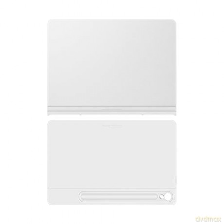 Etui z klapką i podstawką do Samsung Galaxy Tab S9 Smart Book Cover - białe