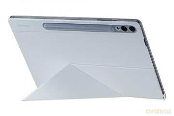 Etui z klapką i podstawką do Samsung Galaxy Tab S9 Ultra Smart Book Cover - białe
