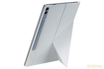 Etui z klapką i podstawką do Samsung Galaxy Tab S9 Ultra Smart Book Cover - białe