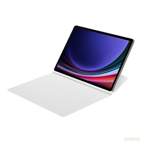 Etui z klapką i podstawką do Samsung Galaxy Tab S9+ Smart Book Cover - białe