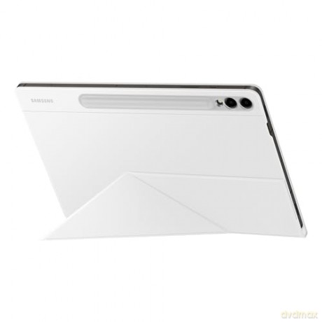 Etui z klapką i podstawką do Samsung Galaxy Tab S9+ Smart Book Cover - białe