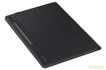 Etui z klapką i podstawką do Samsung Galaxy Tab S9+ Smart Book Cover - czarne