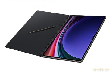 Etui z klapką i podstawką do Samsung Galaxy Tab S9+ Smart Book Cover - czarne