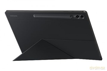 Etui z klapką i podstawką do Samsung Galaxy Tab S9+ Smart Book Cover - czarne