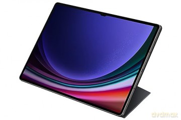 Etui z klapką i podstawką do Samsung Galaxy Tab S9+ Smart Book Cover - czarne