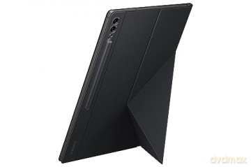 Etui z klapką i podstawką do Samsung Galaxy Tab S9+ Smart Book Cover - czarne