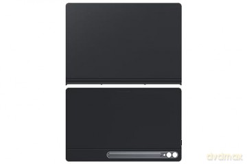 Etui z klapką i podstawką do Samsung Galaxy Tab S9+ Smart Book Cover - czarne