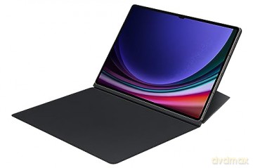 Etui z klapką i podstawką do Samsung Galaxy Tab S9+ Smart Book Cover - czarne