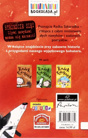 Radek Szkaradek. Bekanie - David Roberts, Alan Macdonald [KSIĄŻKA]
