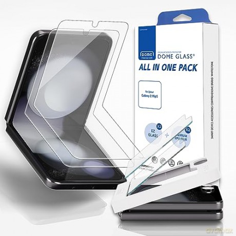 FOLIA OCHRONNA WHITESTONE ALL-IN-ONE 2-SET GALAXY Z FLIP 5 CLEAR
