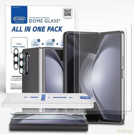 FOLIA OCHRONNA WHITESTONE ALL-IN-ONE 2-SET GALAXY Z FOLD 5 CLEAR