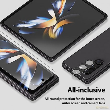 FOLIA OCHRONNA WHITESTONE ALL-IN-ONE 2-SET GALAXY Z FOLD 5 CLEAR