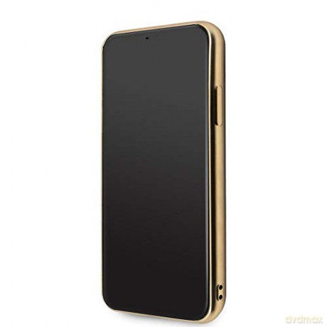Guess GUHCN58GLTRPI iPhone 11 Pro różowy/pink hard case Glow in the Dark Sand Matte