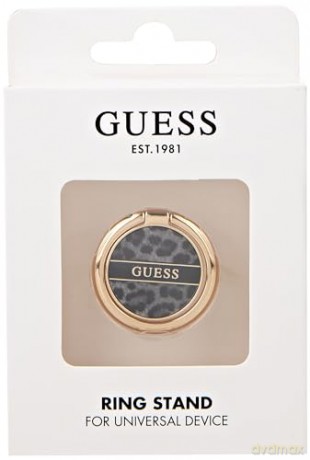 Guess Ring stand GURSHCLEOK czarny/black Leopard