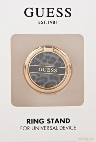 Guess Ring stand GURSHCLEOK czarny/black Leopard