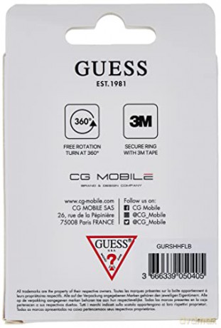 Guess Ring stand GURSHHFLB niebieski/ blue Flower