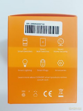 Inteligentna wtyczka gniazdko elektryczne 16A 3680W Sonoff S26R2ZBTPE-FR - biała