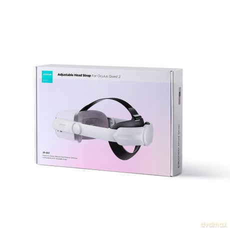 Joyroom pasek Oculus Quest 2 regulowana elastyczna opaska biały (JR-QS1)