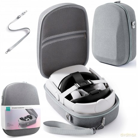 Joyroom pasek Oculus Quest 2 regulowana elastyczna opaska biały (JR-QS1)