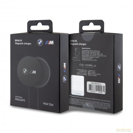 Ładowarka indukcyjna BMW M Edition 15W z MagSafe - czarne