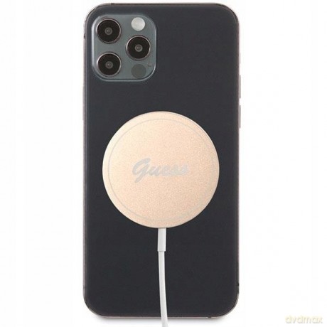 Ładowarka indukcyjna Guess 15W MagSafe - złota