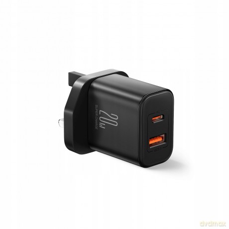 Ładowarka UK Joyrooom FlashSeries JR-TCF05 20W USB-A USB-C - czarna
