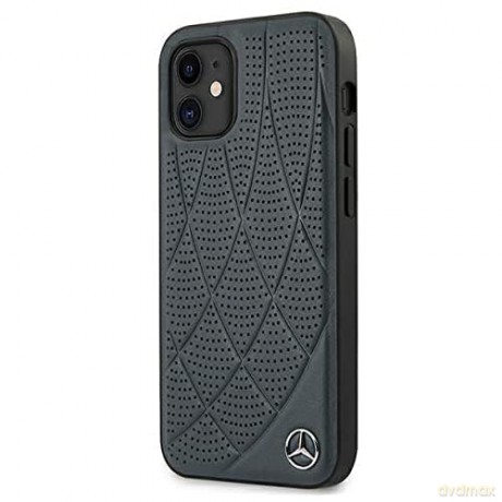Mercedes MEHCP12SDIQNA iPhone 12 mini 5,4" granatowy/navy hardcase Bow Line