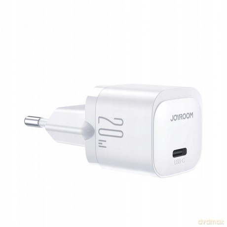 Mini ładowarka USB C 20W PD Joyroom JR-TCF02 - biała